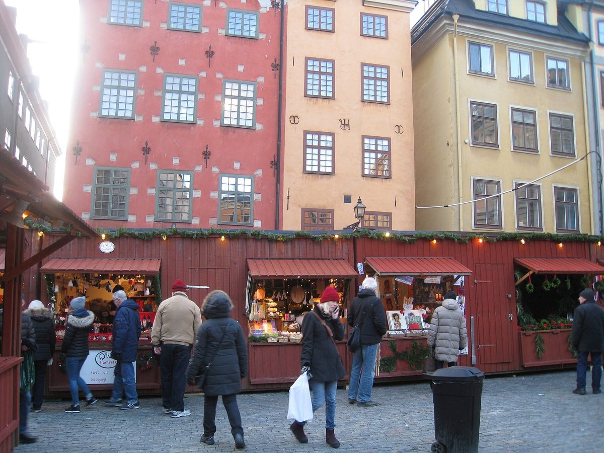 Kaledinis turgelis Stortorget aiksteje, Gamla Stane